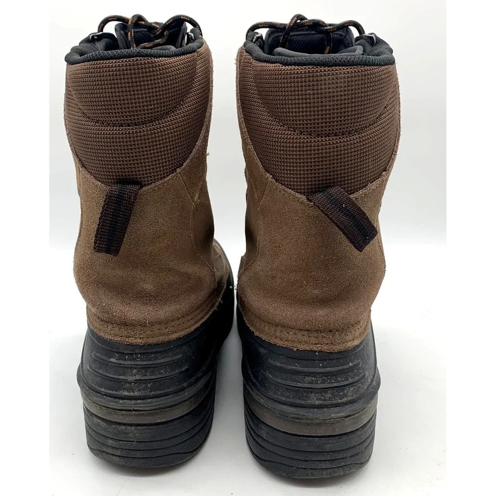Ranger Men's Thermolite Insulated Winter Snow Boots Brown Black Size 11